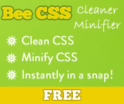 Clean CSS, Minify CSS in a snap - FREE!